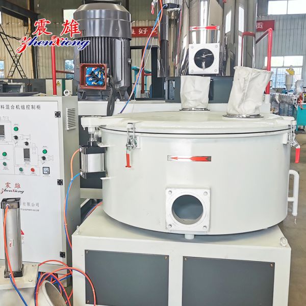 PLC Control Plastic Mixer with Stainless Steel Inner Wall and Pneumatic Discharge for High Efficiency Hot and Cold Mixing