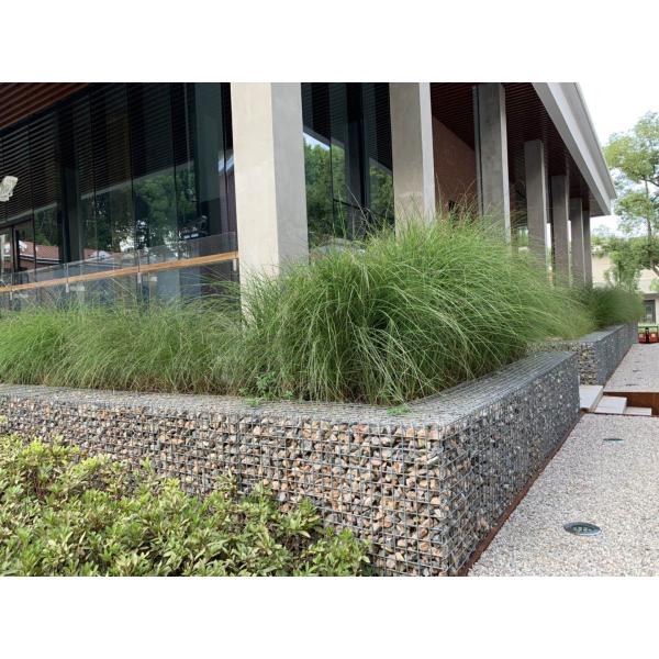 100 x 100mm Q195 гальванизировали сваренную клетку Gabion