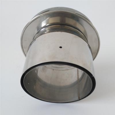 Single Wall To Twin Wall Insulated Adaptor For Twist Lock Chimney System