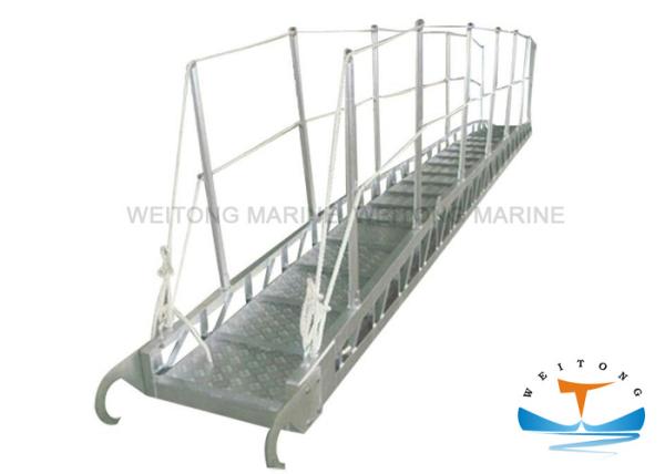 Aluminum Gangway Marine Boat Ladders Steel Wharf Ladder For Seagoing Vessels