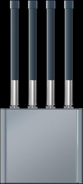 Dispositivo de detección de drones de alto rendimiento de 2,4 GHz/5,8 GHz con ganancia de antena integrada de 10 dB