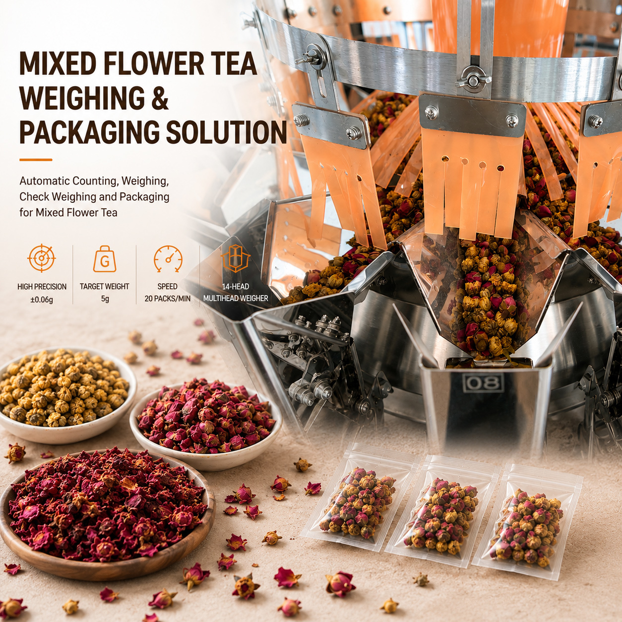 Customized Flower Tea & Tea Packaging Solutions