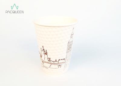 Single Wall Paperboard Hot Beverage Disposable Cups Eco Friendly Branded Design