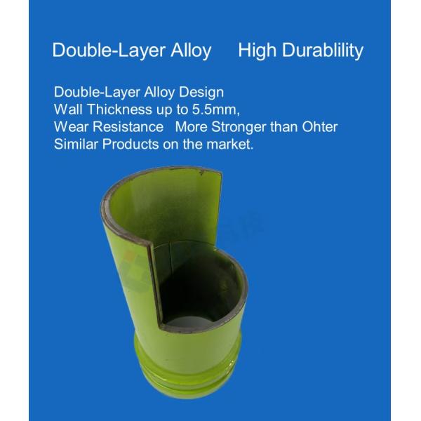 Sany Concrete Pump Twin Wall Pipe 3-4m Wear Resistant D125