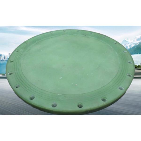 Excelentes acessórios de tubos FRP GRP Flange Blind Flange Plate Quadrado Resistência à Corrosão Indústria de Construção