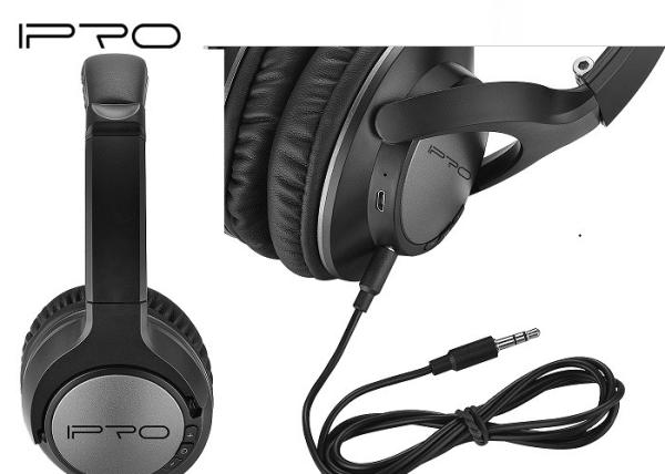 MIC Bluetooth sans fil Headphonest, bruit décommandant les écouteurs sans fil durables