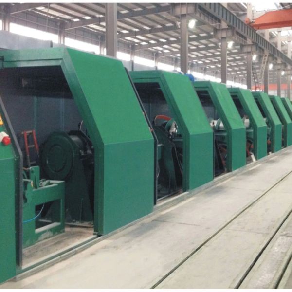 Machine de dessin de fil LRPC en ligne droite avec moteur de conversion de fréquence CA et blocs de fonte en fer ductile de haute qualité