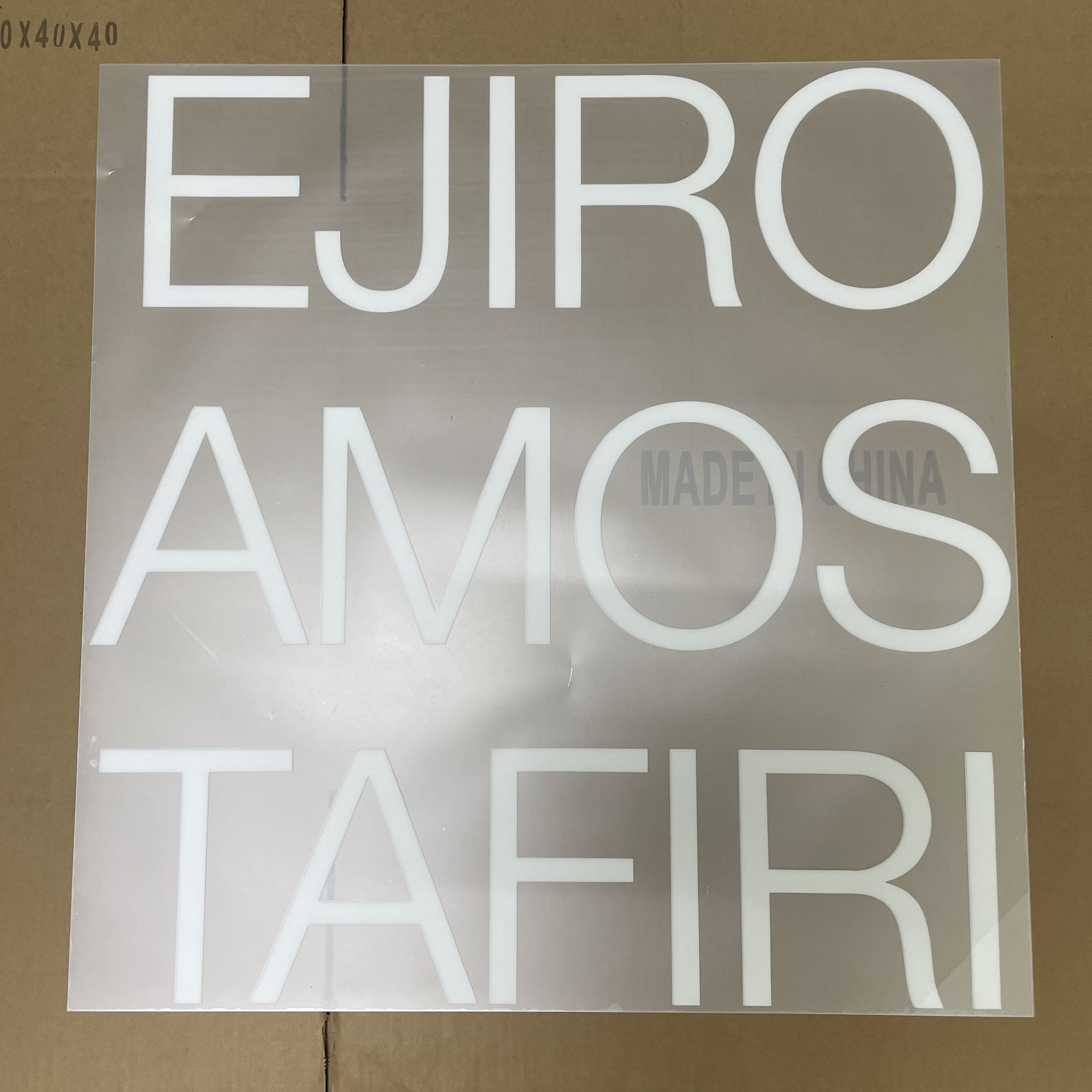 Custom Die Cut Vinyl Logo Lettering Transfer Sticker Car Glass Window Thick Vinyl Windscreen Car Decals Stickers