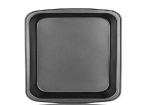 13 Inch Black 330x331x41mm Rectangular Pizza Tray