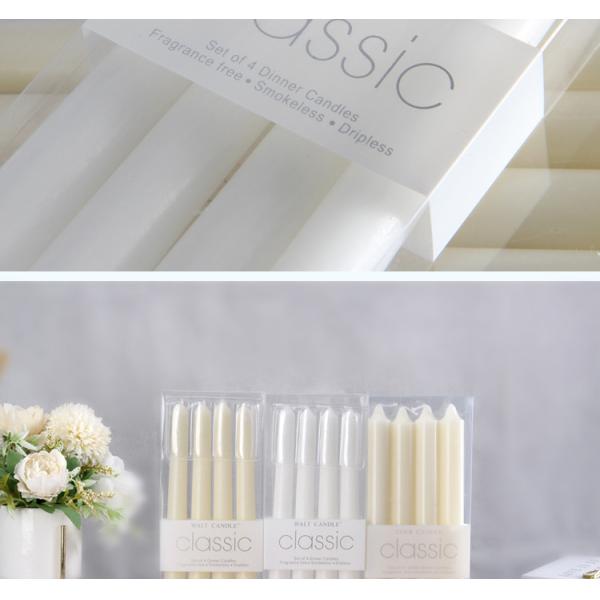 European Colored Long-Rod Candle Holiday Decoration Power Failure Emergency Classic Long Lasting Burning Thin Taper