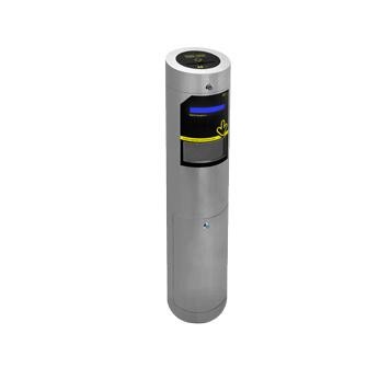 DC24V Power Supply Dropbox Card Collector with 10 cm Wide Card Acceptance and Auto-Check Out Function for Visitor Management