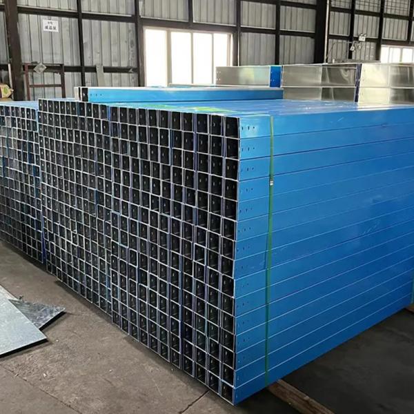 Wall Mounted Aluminum Outdoor Cable Tray High Strength And Hassle Free Installation