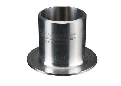 SCH40S SCH80S Stainless Steel Pipe Fittings Stub Ends With MSS SP 44