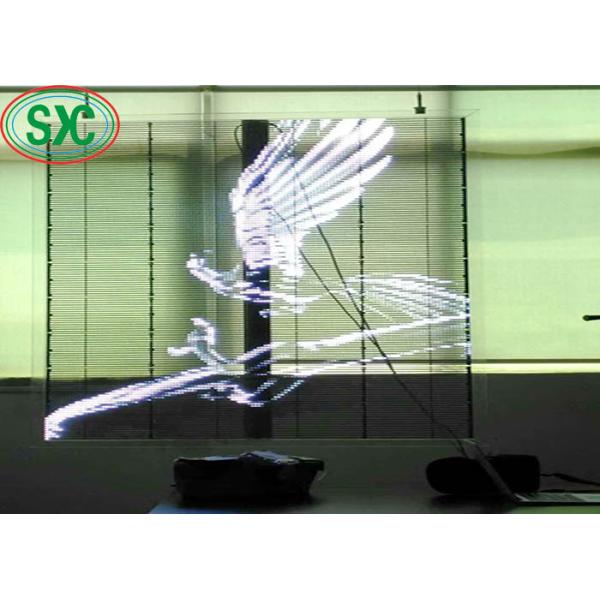 2025 Hot Transparent Led Window Display Mini Transparent Led Display Glass Window Transparent Led Display