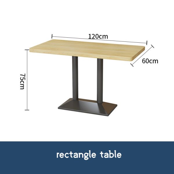 Commercial Restaurant Leather Booth Sofa Seating Cafe Shop Table and Chairs Wooden Furniture Set Restaurant Table and Chairs