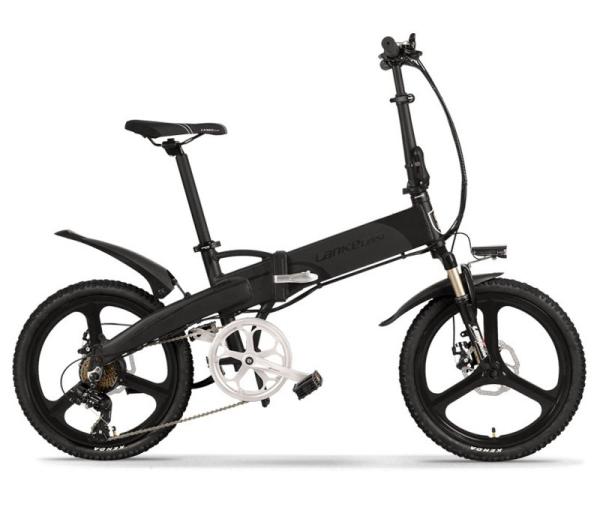 Lithium Battery Folding Electric Bicycle 20 Inch Integrated Wheel G660S For Adult
