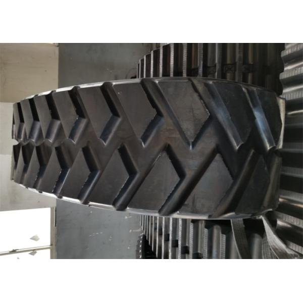 A borracha do Paver do gato Ap1055b segue 460 * 225 * 36 para o equipamento de construção do Paver do asfalto