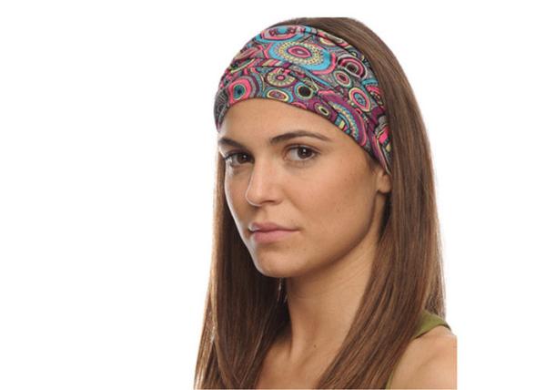 White Black Skull Pattern Tube Mask Bandana , Tube Scarf Head Wrap For Motorbike / Trekking