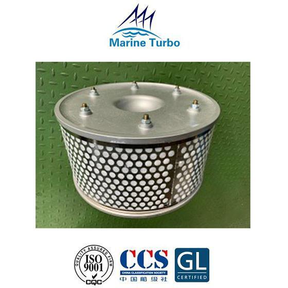 Turbocompressor T-/T- RH163 e T- RH143 Silenciador de filtro para peças de revisão de motores marítimos