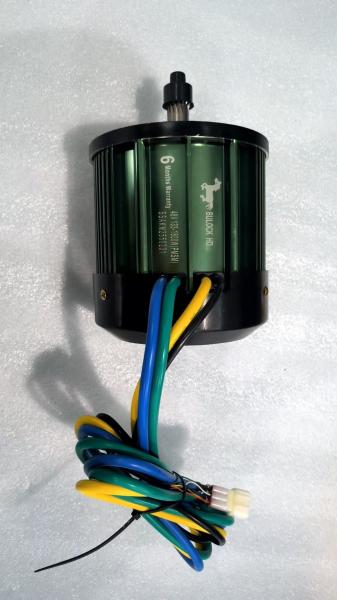 Moteur à aimant permanent MY1020 750W 48V DC à balais haute vitesse pour scooter