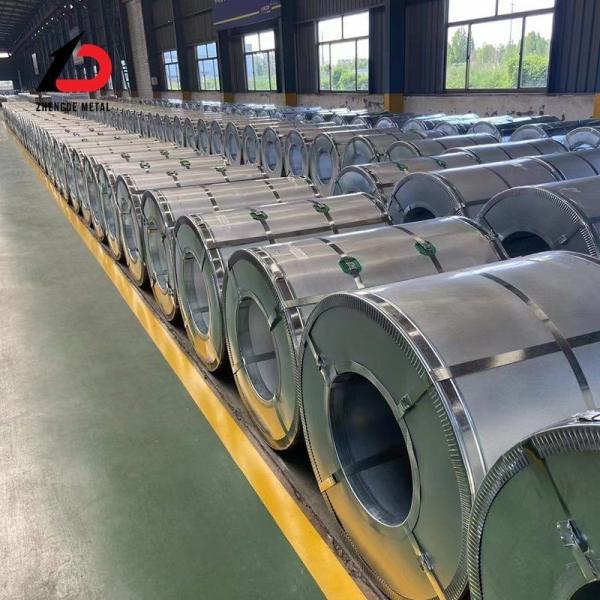 Dx51d 1250mm largeur 1200mm en acier galvanisé en rouleau à chaud DIP Poids 0,5 t-25 t Stock concurrentiel Stock