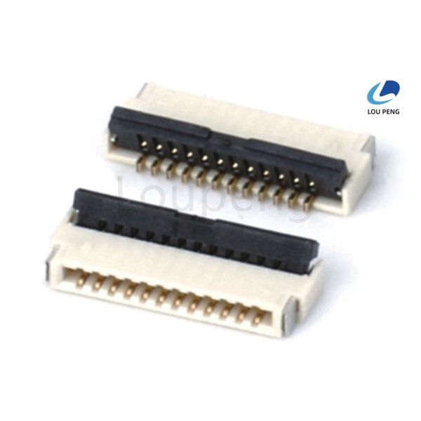 0.5mm Pitch FPC Board to Board Connector Gold Plating Electrical Connection Flexible Printed Circuit Interface