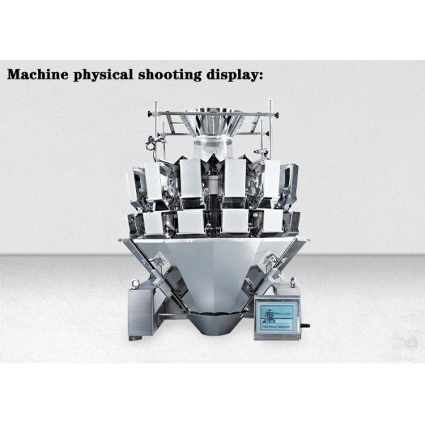High Precise 14 Head Multihead Weigher Machine For Snack Granular Food