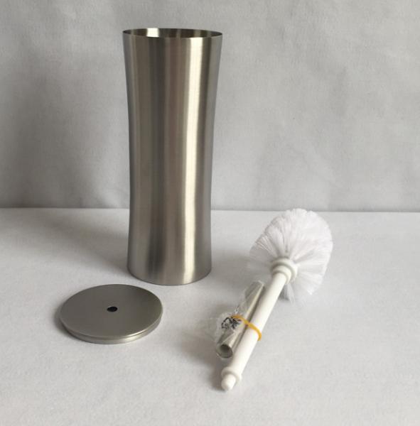 304 Stainless Steel Strong Cleaning Soft Brushing Toilet Brush Free Standing Toilet Brush Gold
