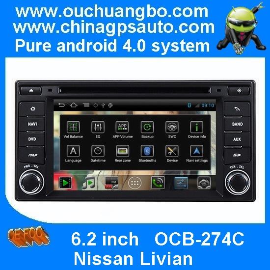Ouchuangbo Car Radio 3G Wifi SWC DVD Android 4.0 for Nissan Livian Auto Multimedia navigation S150 System OCB-274C