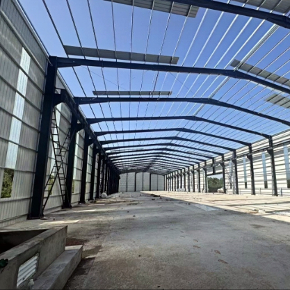 Bolt Connection Prefab Steel Workshop Simple Installation & Stable Structure