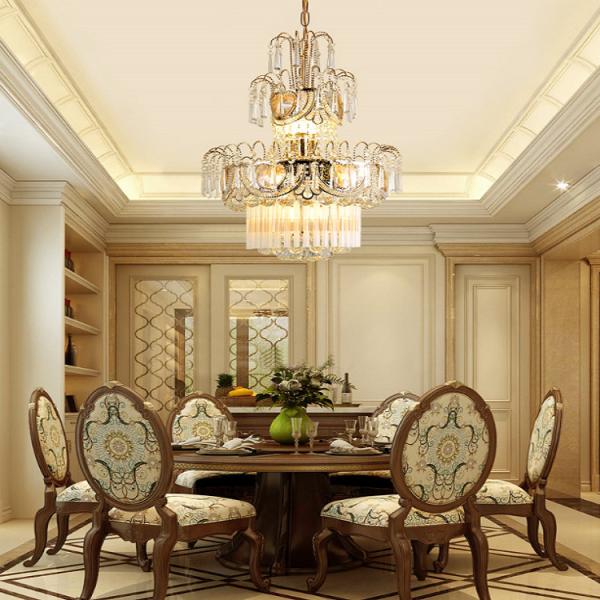 A decoração interna luxuosa da casa de campo conduziu a luz 880W 6500K do pendente