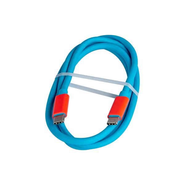 Type 3.1 C/M to C/M Red Plastic Shell Cable-Blue-reduce power consumption wear-resistant materials cable