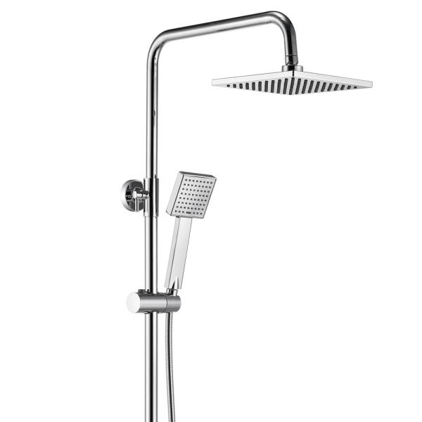 Anodized Stainless Steel Shower Panel Bathroom Wall Mounted Waterfall Shower System Set