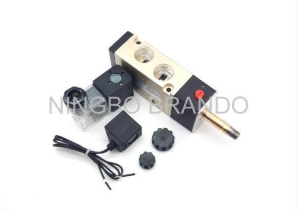 Inner Guide Type Pneumatic Cylinder Valve With G1/4 Port Size Exhaust