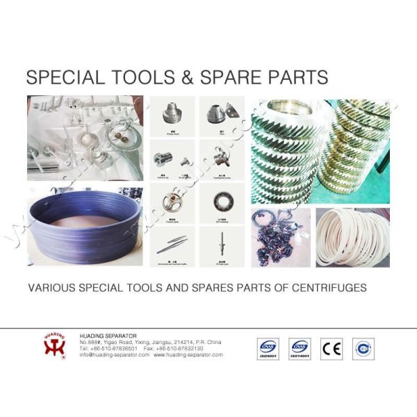 CE Juice Disc Stack Separator Disk Stack Centrifuge For Food Industry