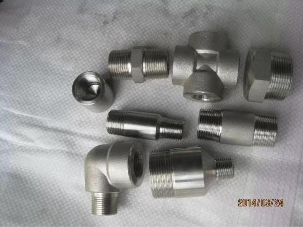 ASTM B462 Incoloy Nickel Alloy Pipe Fittings N08020 Forged Pipe Fittings As Per ASME B16.11 MSS SP79 83 95 97 BS3799