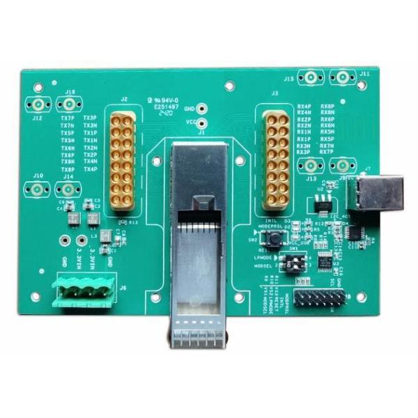 4-канальная QSFP-DD 400Gdps-площадка для испытаний и оценки продукции