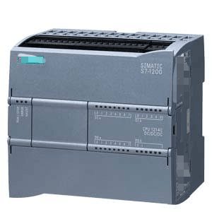 6ES7214-1AG40-0XB0 S7-1200 PLC CPU  14 Digital Inputs (24V DC), 10 Digital Outputs (24V DC), and 2 Analog Inputs (0–10V DC)