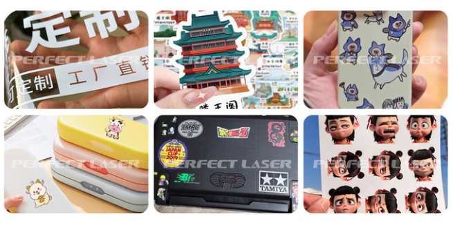 Desktop Fully Automatic Servo Double-head Special-shaped Label Die Cutting Sticker Machine
