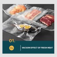 Le scelleur Rolls, scelleur de vide de la cuisine 0.1mm de vide d'épargnant de nourriture de 0.09mm met en sac Rolls