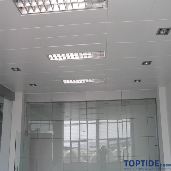 CE Certified 1.2mm 300x1200 Decorative Drop Ceiling Metal Grid Interior