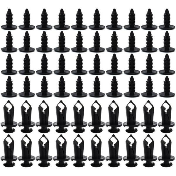 Wide Range of Car Auto Clips Universal Plastic Auto Clips Fasteners Mixed 500 pcs Universal Retainer