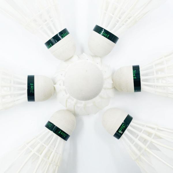 3in1 Goose Badminton Feather Crown Shuttlecock For Indoor Outdoor