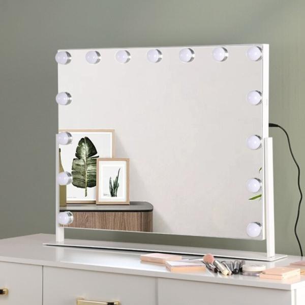 Adjustable Hollywood Mirror 80cm Touchscreen Led Makeup Vanity Mirror