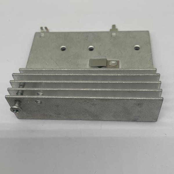 Anodized Polishing Water Cooled Aluminum Heatsink Extrusion Zinc Plated