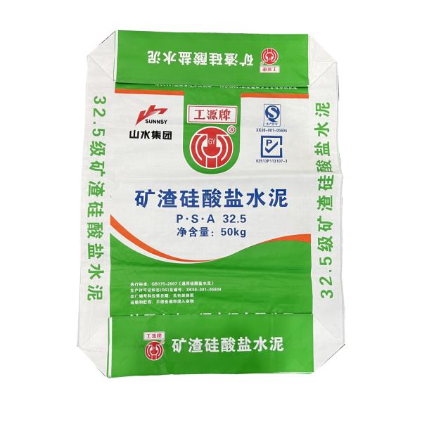 Valve Port 25kg 10kg Plastic Cement Packaging Bags