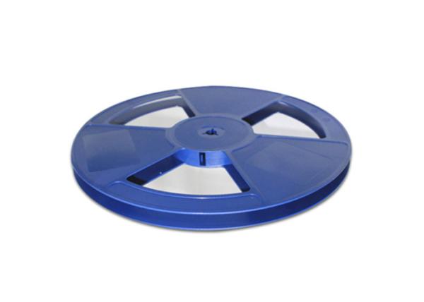 Plastique statique d'Assemblée de 13 pièces de pouce l'anti SMD tournoie couleur bleue pour la bande de transporteur