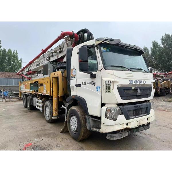 2018 XCMG HOWO 58m Used Concrete Pump Truck HB58V Semi Dry Shotcrete