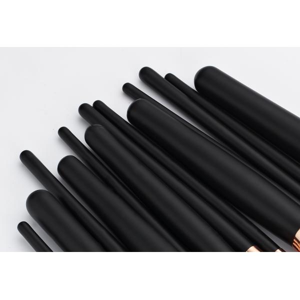 13PCS high end Cosmetic Professional Makeup Brush Set Rose Golden Copper Ferrule