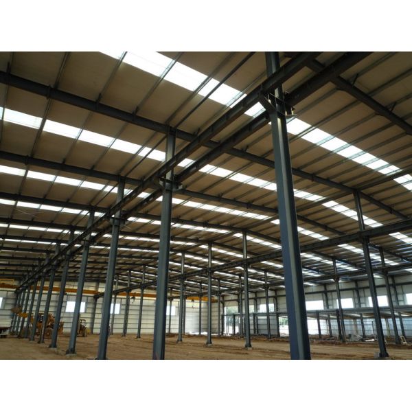 Large Span Prefab Steel Building for Fast Construction and High Durability Exhibition Halls